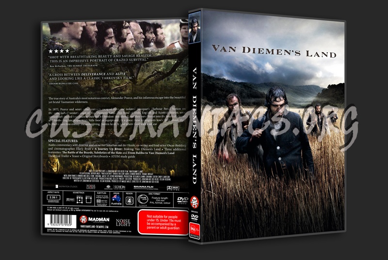 Van Diemen's Land dvd cover