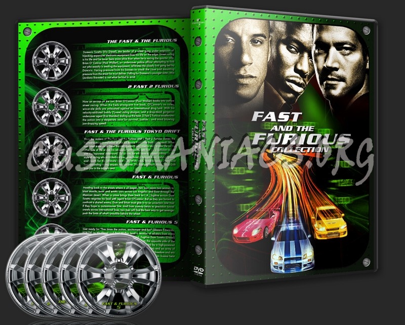 Fast & Furious Collection 2011 dvd cover
