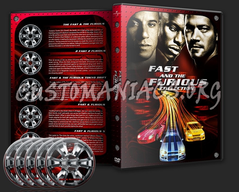 Fast & Furious Collection 2011 dvd cover