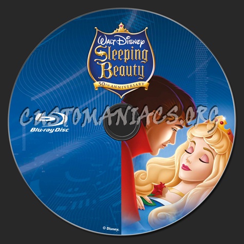 Sleeping Beauty blu-ray label