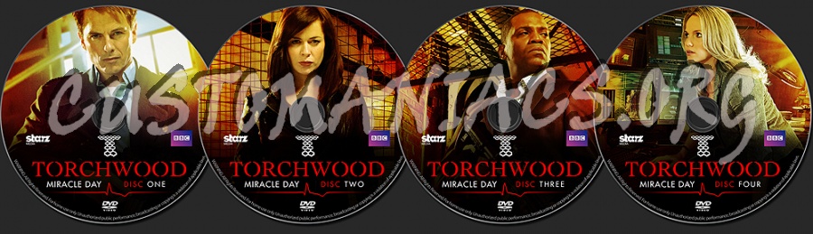 Torchwood: Miracle Day (2011) dvd label