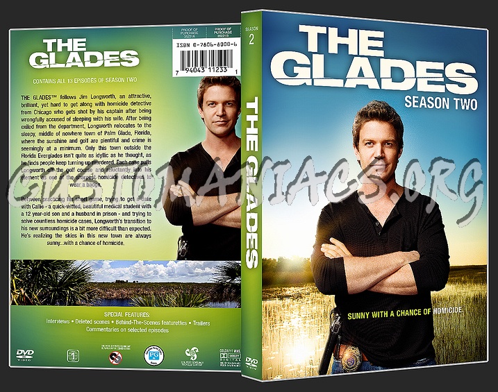 The Glades - Season Two dvd cover