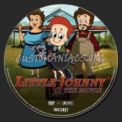 Little Johnny the Movie dvd label - DVD Covers & Labels by Customaniacs,  id: 146699 free download highres dvd label