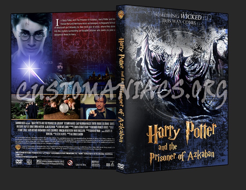 Harry Potter and the Prisoner of Azkaban dvd cover