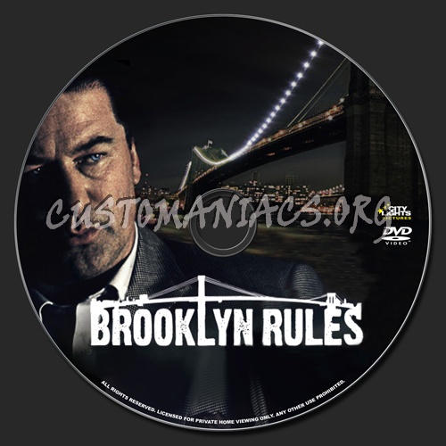 Brooklyn Rules dvd label
