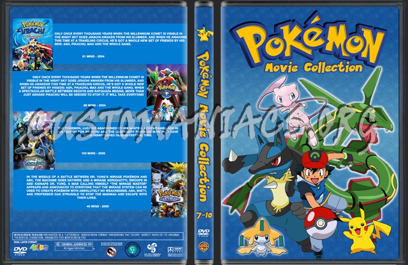 Pokemon Movie Collection: Volume 2 dvd cover