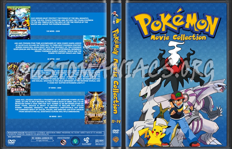Pokemon Movie Collection: Volume 3 dvd cover