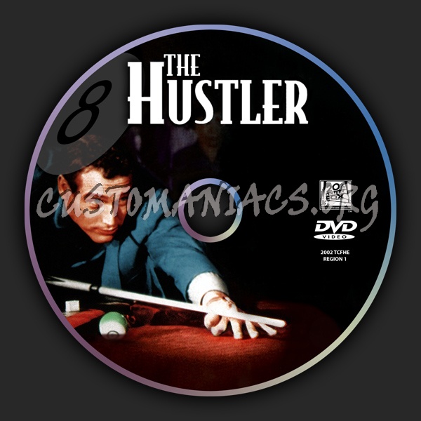 The Hustler dvd label