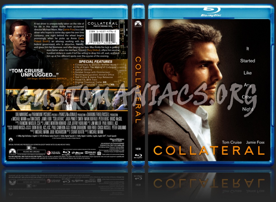 Collateral blu-ray cover