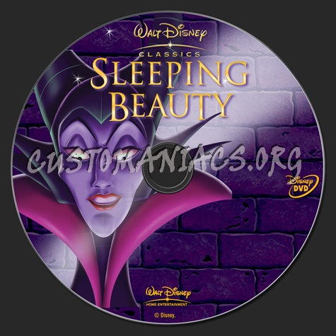 Sleeping Beauty dvd label