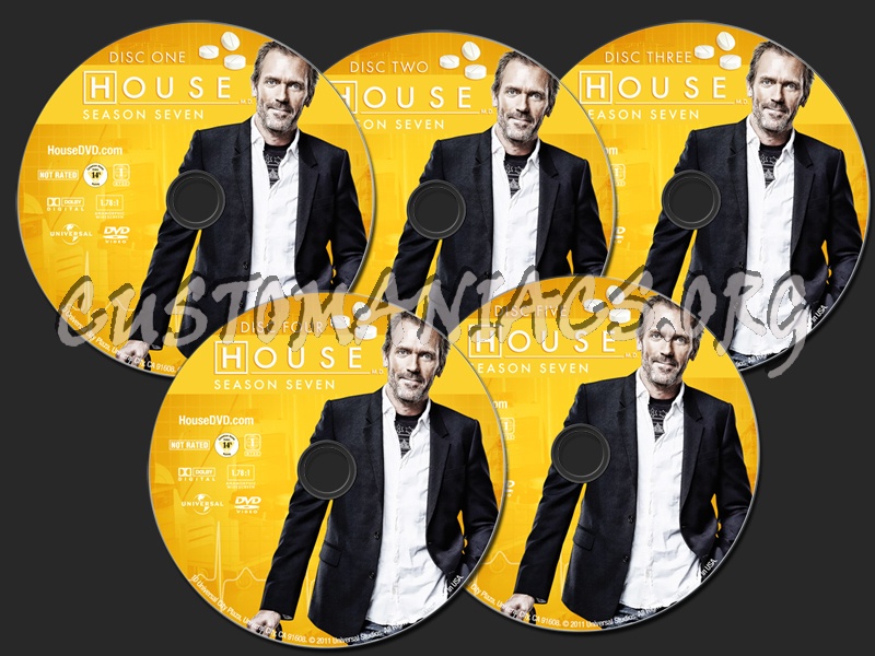 House MD - Season 7 dvd label