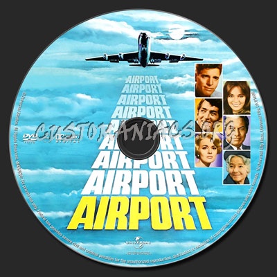 Airport dvd label