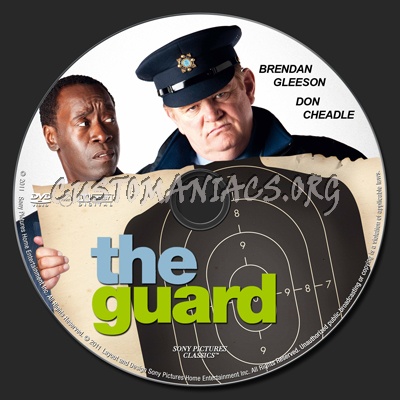 The Guard dvd label
