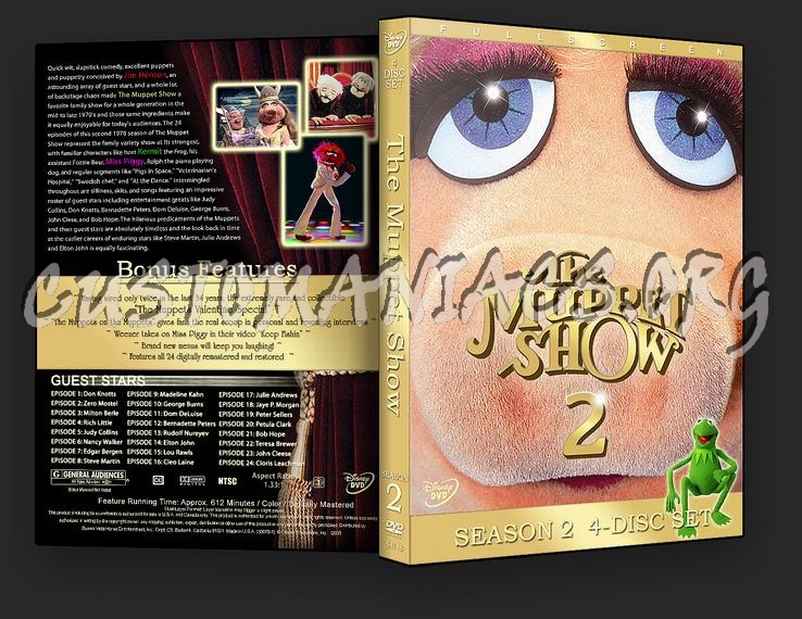 The Muppet Show season 2 dvd cover