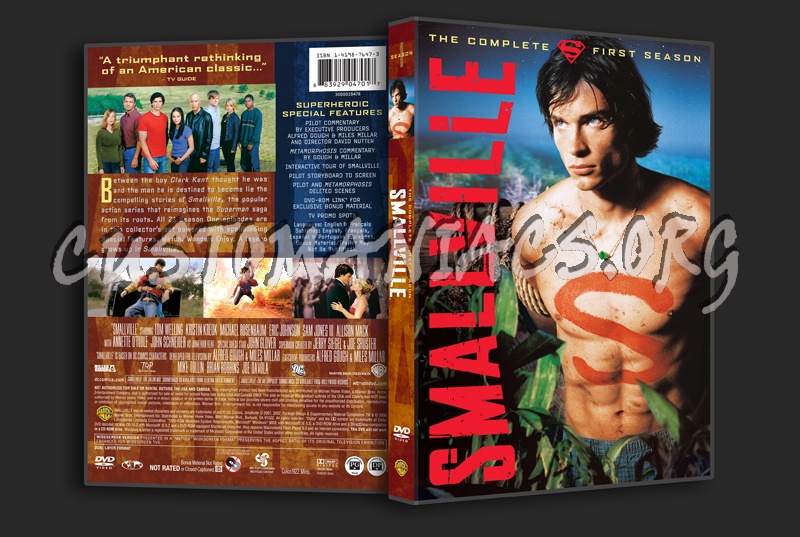 Smallville Season 1 dvd cover