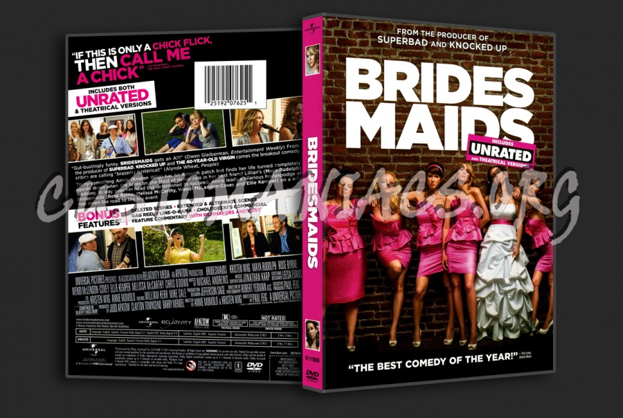 Bridesmaids dvd cover