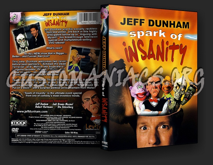 Jeff Dunham - Spark Of Insanity dvd cover