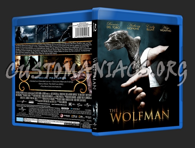 The Wolfman blu-ray cover