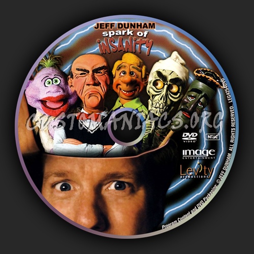 Jeff Dunham - Spark Of Insanity dvd label