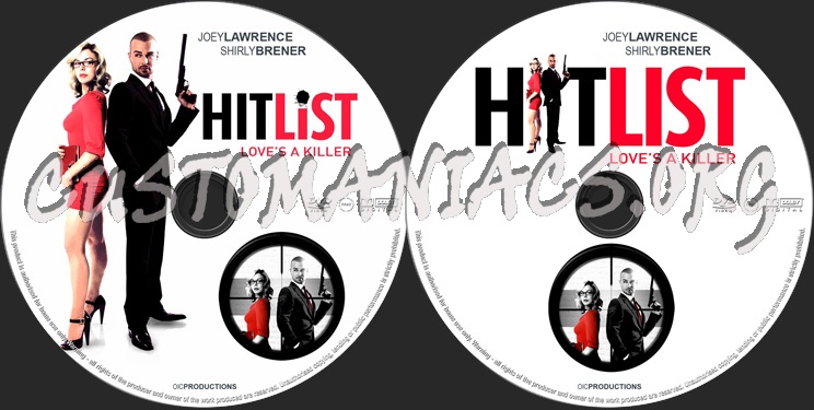 Hit List dvd label