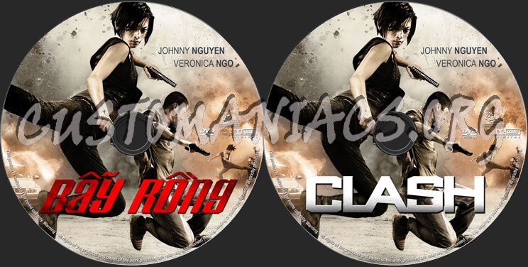 Bay Rong - CLASH dvd label