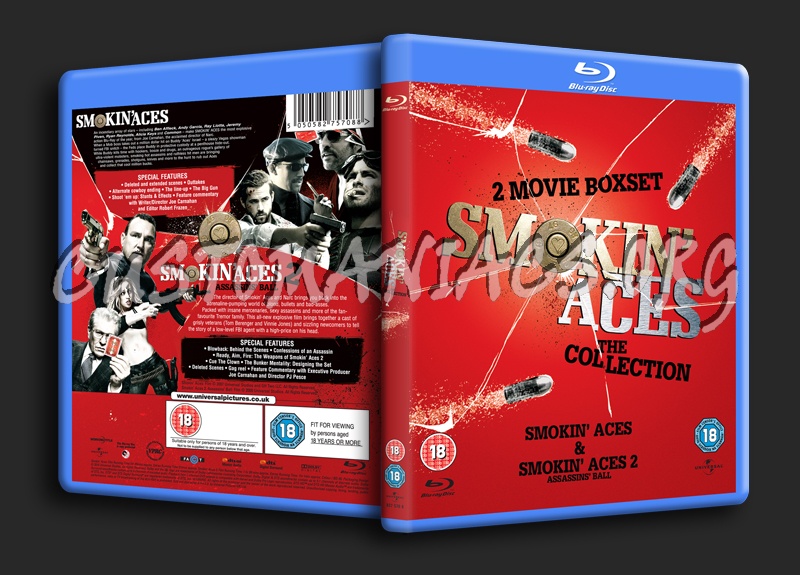 Smokin' Aces / Smokin' Aces 2 blu-ray cover