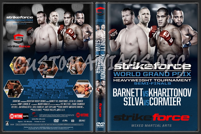 Strikeforce World Grand Prix Semi-Finals dvd cover