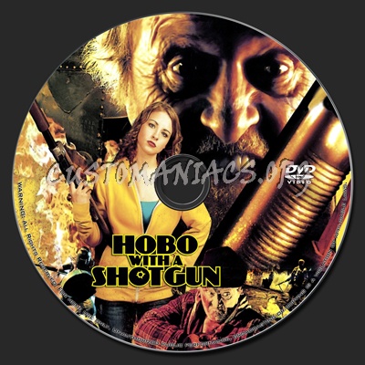 Hobo with a Shotgun dvd label