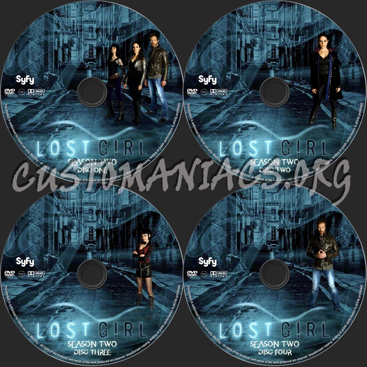 Lost Girl Season 2 dvd label