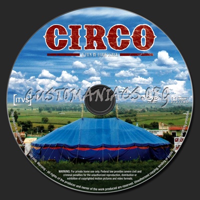 Circo dvd label