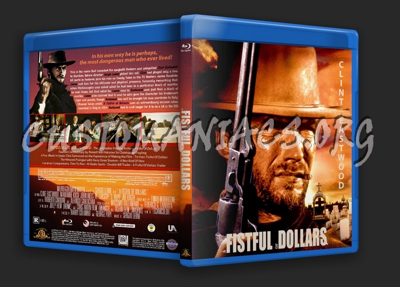 A Fistful Of Dollars blu-ray cover