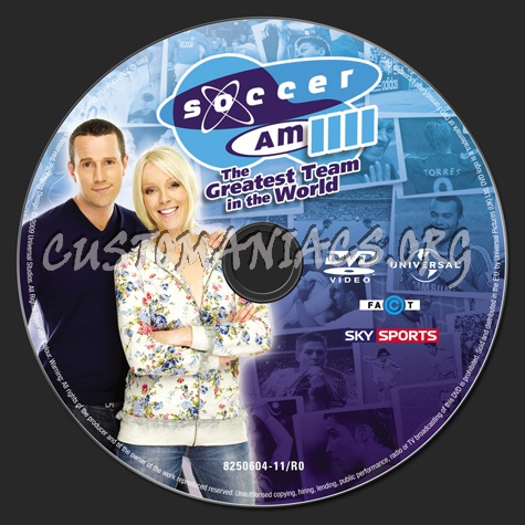 Soccer AM IIII The Greatest Team in the World dvd label