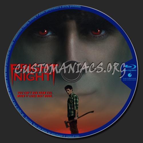 Fright Night 2011 blu-ray label