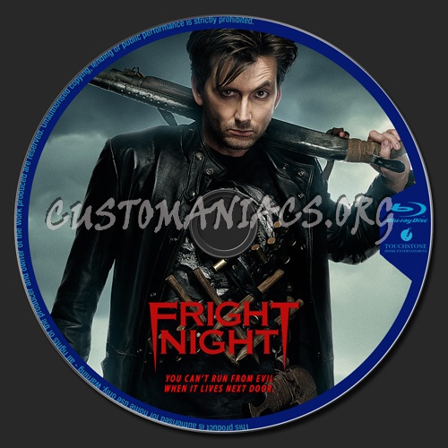 Fright Night 2011 blu-ray label