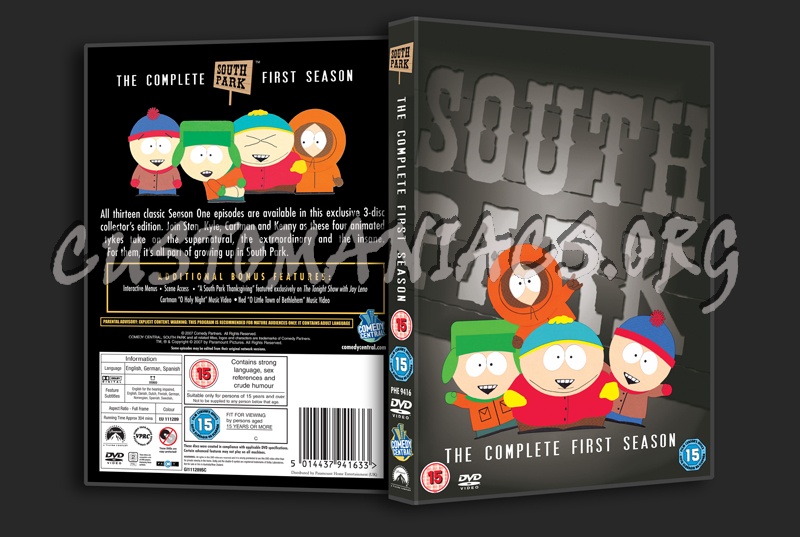 South Park Season 1 dvd cover
