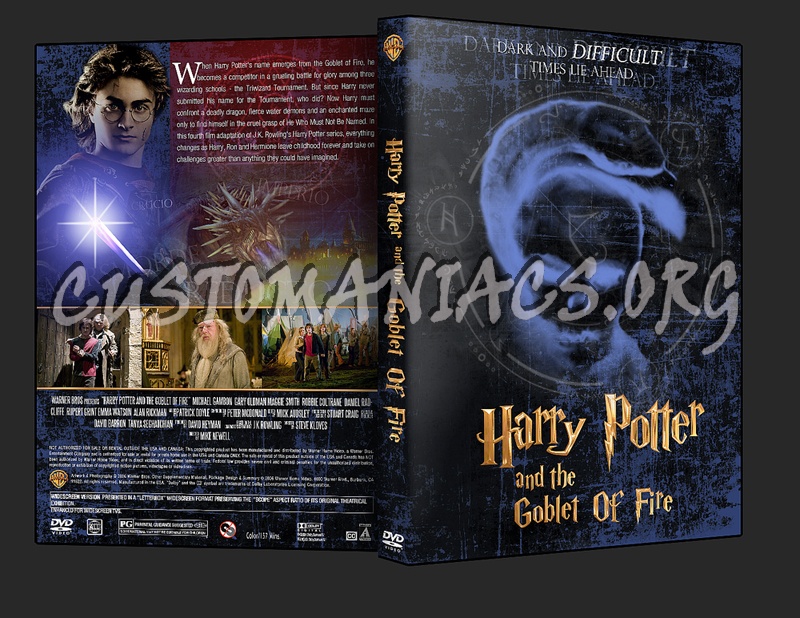 Harry Potter and the Goblet of Fire dvd cover