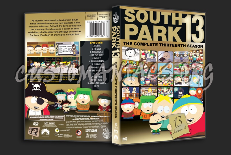 South Park Season 13 dvd cover