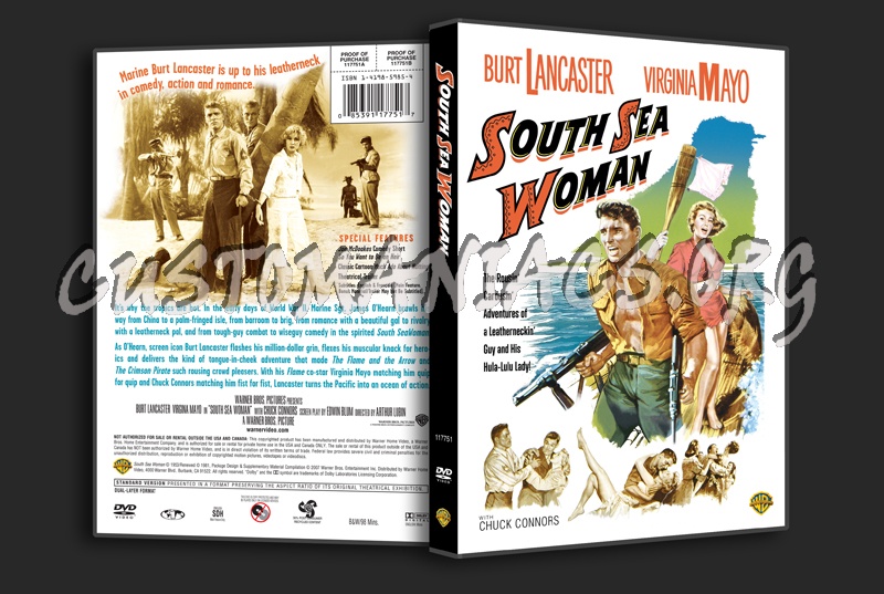 South Sea Woman dvd cover