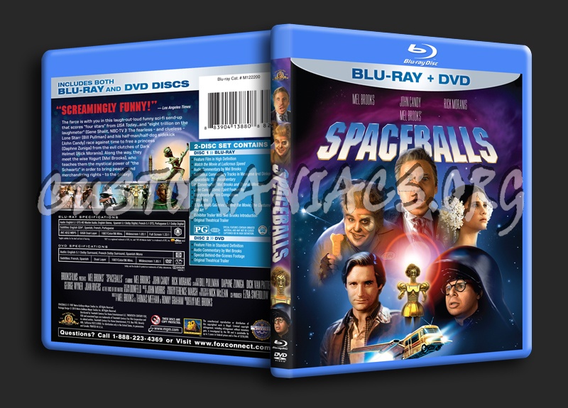 Spaceballs blu-ray cover