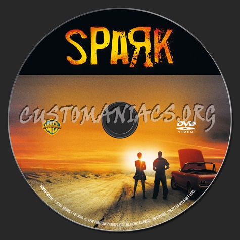 Spark dvd label