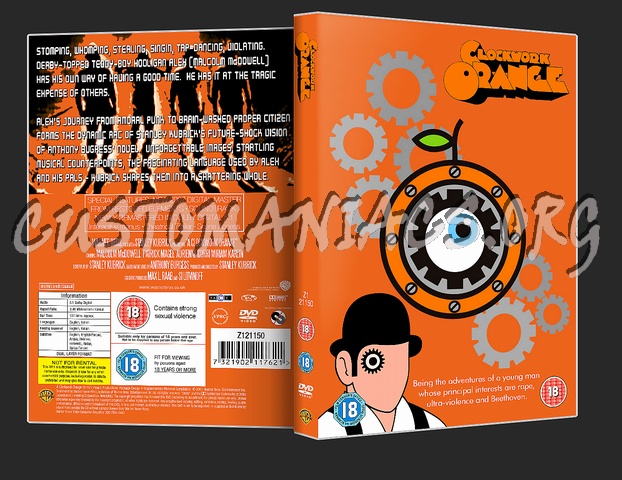 Clockwork Orange dvd cover