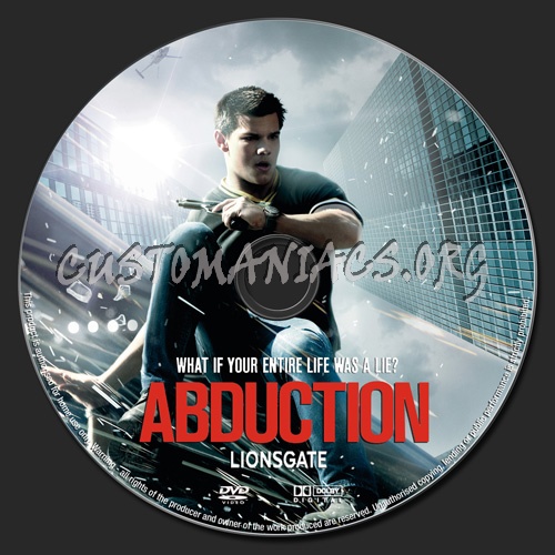 Abduction dvd label