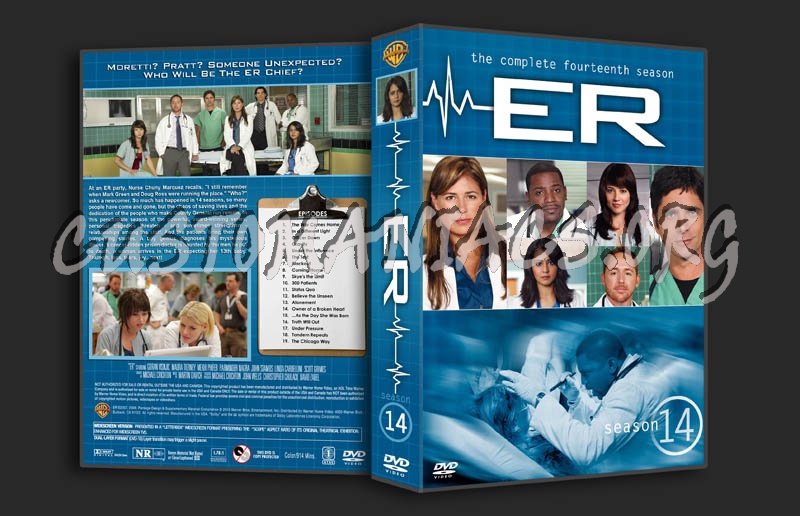 ER: Seasons 1-15 (3370x2175) dvd cover