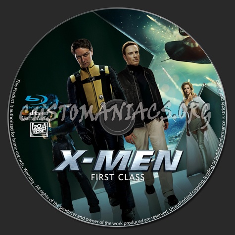 X-Men-First-Class blu-ray label