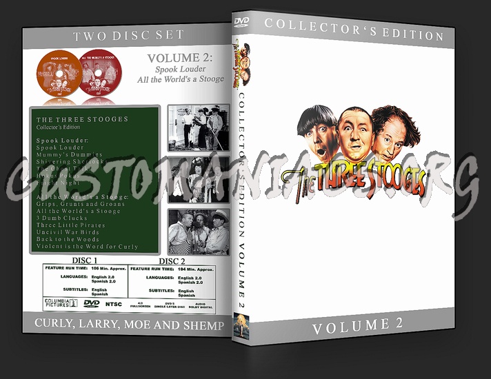 The Three Stooges Collection dvd cover