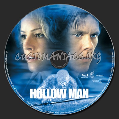 Hollow Man blu-ray label