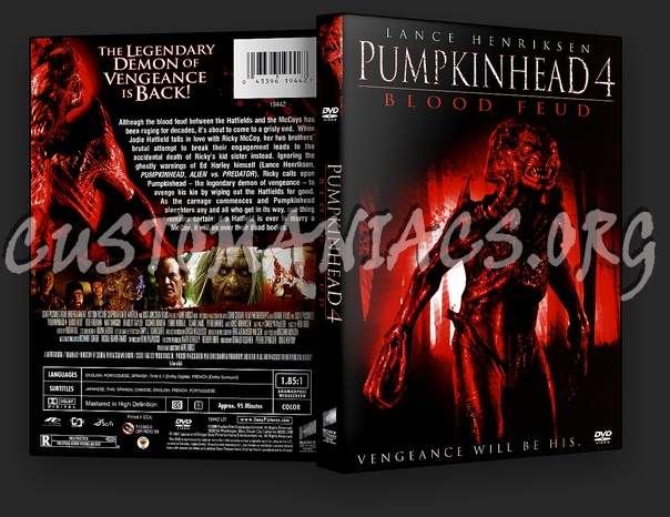 Pumpkinhead 4: Blood Feud dvd cover