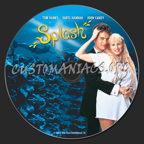 Splash dvd label