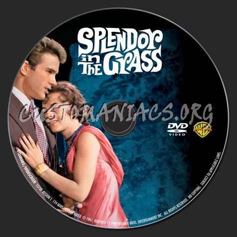 Splendor in the Grass dvd label