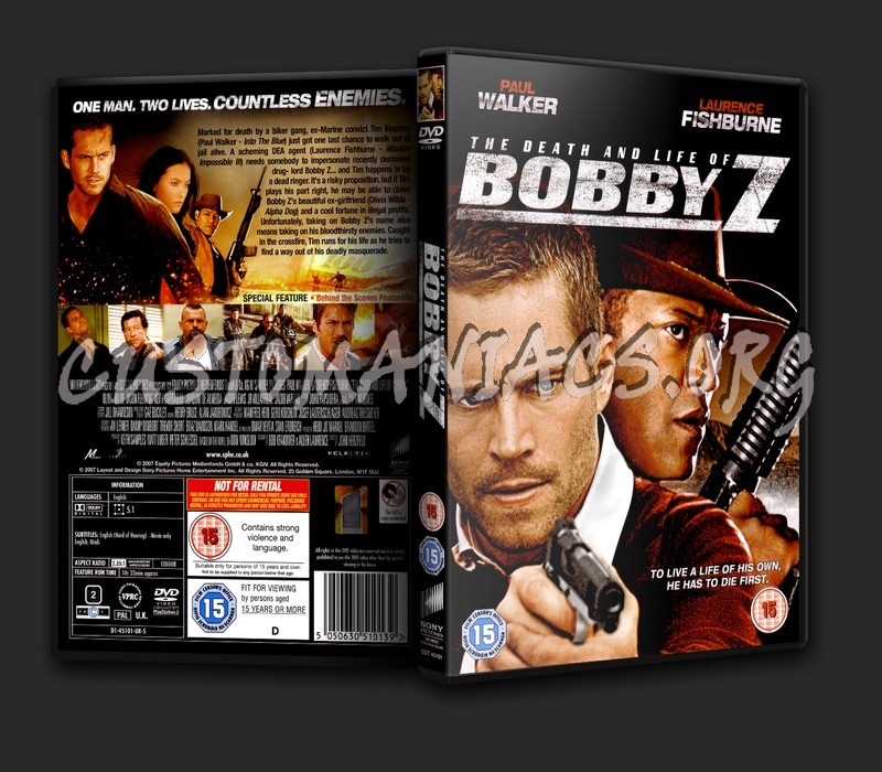 The Death And Life Of Bobby Z dvd cover